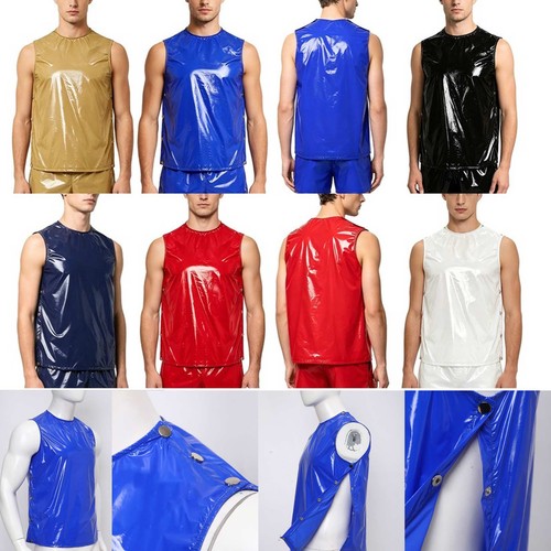 Herren wetlook tank top - de,