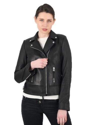Damen echt schafs leder jacke - damen,