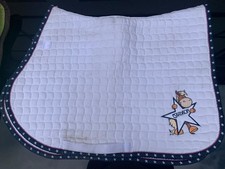 Schabracke, Springen, Eskadron, Nici, weiß