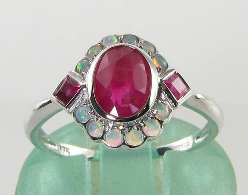 Zierliche 9ct weiss gold - zierliche,