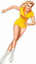 Veedol Greta Pinup Ice Skater