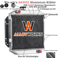 2-Reihig Aluminium Kühler Für 1968-1980 Ford Escort Mk1/Mk2 RS2000 MT DE