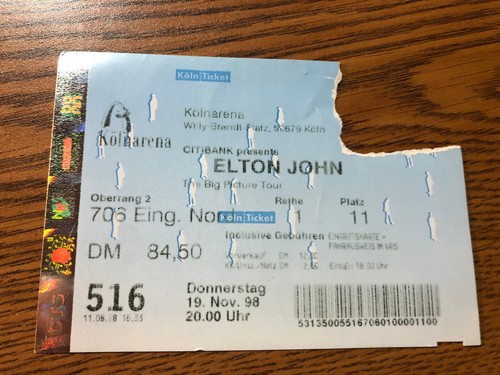 Elton john kolnarena cologne - elton,