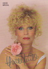 Autogramm - Heidi Brühl
