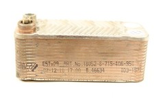 Junkers Brauchwasser Wärmetauscher 18052 8-715-406-950