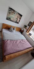 Bettgestell 180x200 cm Rattan