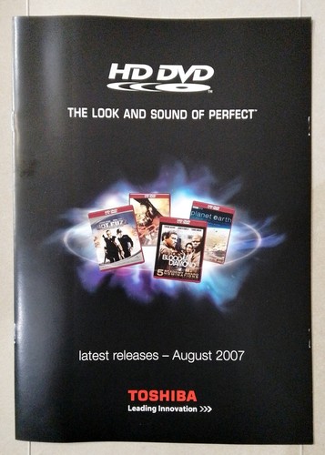 Toshiba 2007 dvd - toshiba,