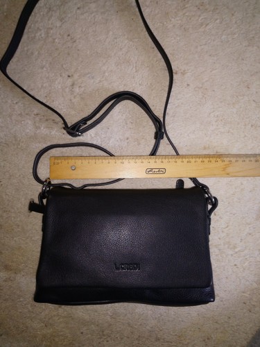 Credi ledertasche schwarz - l.,