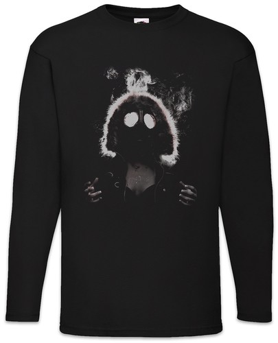 Gasmask woman langarm shirt - gasmask,