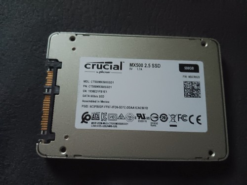 Crucial mx500 500 gb - crucial, ssd