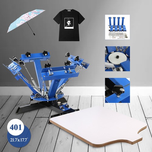Farbe siebdruckmaschine 1 - 4,