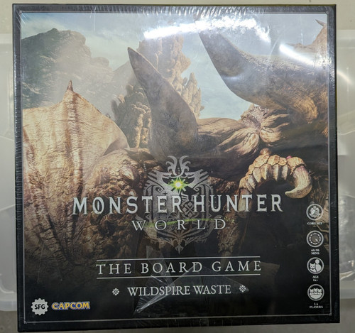Monster hunter world - monster, board