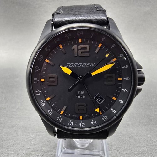 Torgoen gmt watch - men, 42mm