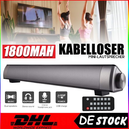 Kompakte bluetooth soundbar - kompakte,