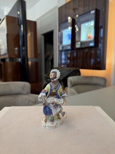 Meissen figur sängerin aus - meissen,