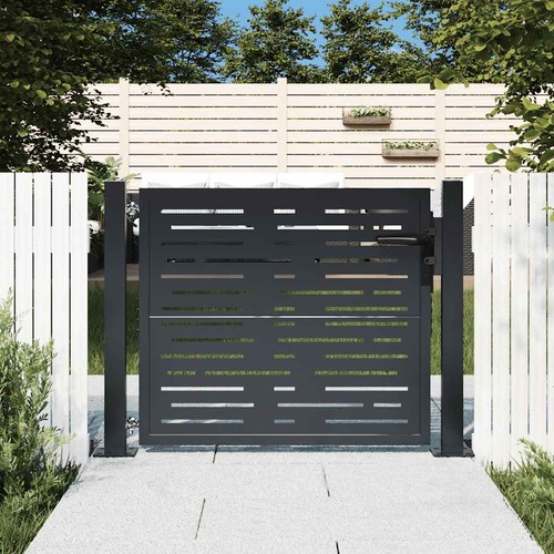 Gartentor stahl anthrazit - gartentor,