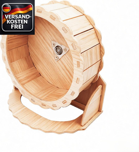 Leises holz laufrad für - leises,