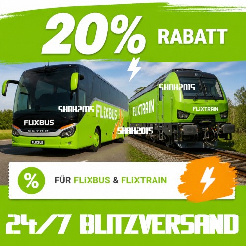 Flixbus flixtrain - ⚡,