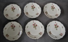 Rosenthal Pompadour Rose, 6 Speiseteller 25 cm, TOP