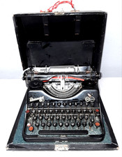 Alte Schreibmaschine Rheinmetall Borsig Tragbar 30er Jahre Speicherfund  M 33