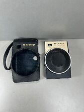 Sony TR-650 6 Transistor Taschenradio schwarz Vintage 1962 Original Case