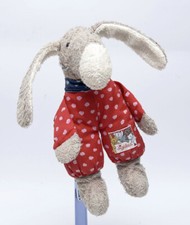 SIGIKID Esel rot grau Vintage Frottee Stofftier