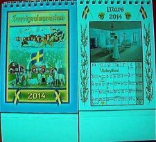Kalender 2014 Sverige Almanackan Schreibtischkalender Erkers Marie 