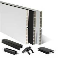 Küchensockel Küchenblende aus Kunststoff in 1,5 Meter PVC-Leiste für die Küche