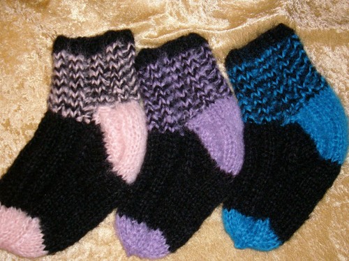 Socken langhaar mohair mix - langhaar,