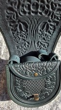Tasche Leder neuwertig dunkles