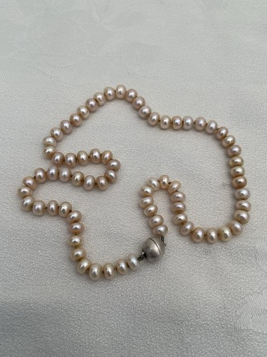 Perlenkette mit langer - mit,