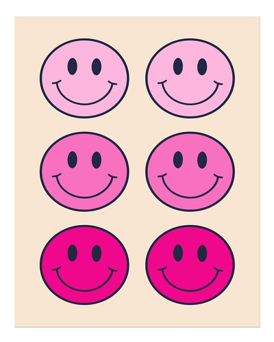 Lebendige smiley gesichter - lebendige, smiley-gesichter