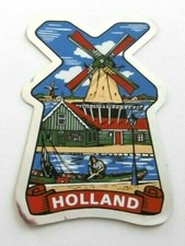 Souvenir-Aufkleber Holland