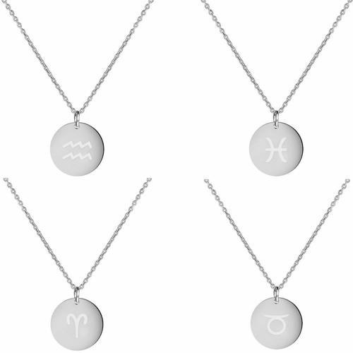 Edelstahl halskette silber - edelstahl,