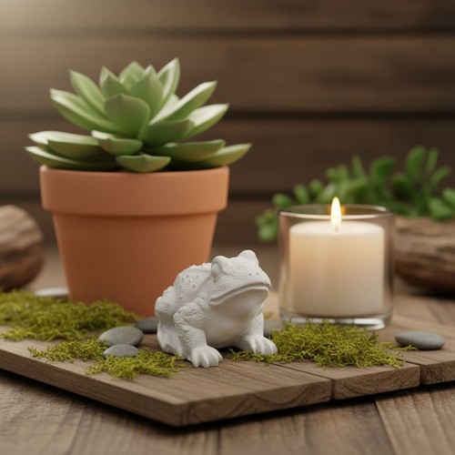 Latexform kröte frosch - kröte, beton