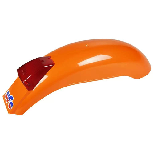 Ufo heckfender mit hellorangem - ufo,