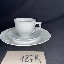 Rosenthal Porzellan Classic Sanssouci 1 Kaffeegedeck Weiß 