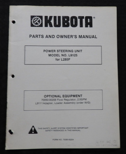 Kubota l285f traktor modell - kubota,