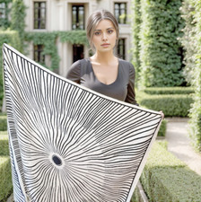 Halstuch Tuch 90x90 Designer