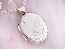 Medaillon  Anhänger oval mit