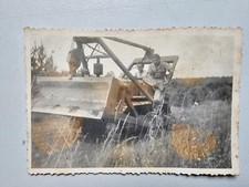 orig. Foto alter Bagger- Raupe