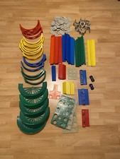 Darda Bahn 177 Teilig mit Fahrzeugen Käfer Camaro Gebraucht Super Zustand