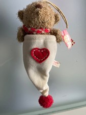 Pitzelpatz and friends Steinbeck by Nici Stofftier Anhänger Teddy in Zipfelmütze