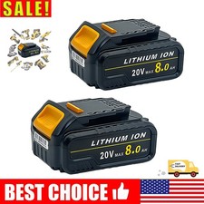 2-Pack For Dewalt Battery 20V