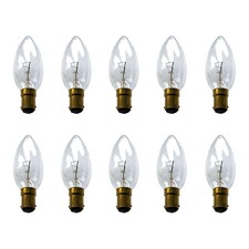 10 x Kerzen Glühbirnen 40W