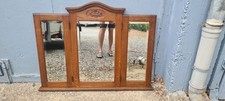 antiker geschliffener Jugendstil Spiegel  Versand möglich / passende Möbelstücke