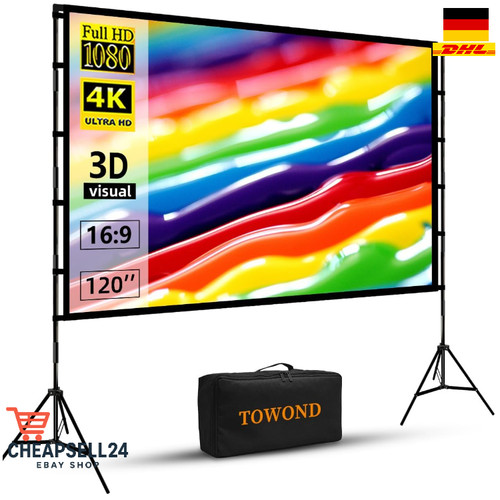 Projektor leinwand 120 zoll - leinwand,
