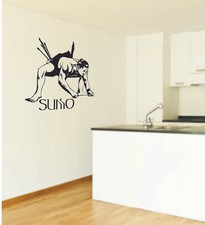 Wandtattoo - Sumo, Ringkampf