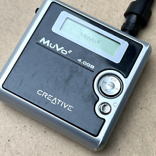 Creative MuVo 4 GB MP3 Player - Silber Und Schwarz - Vintage