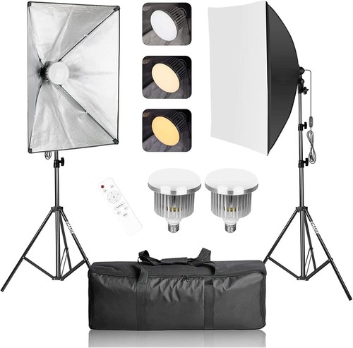 Softbox set 50x70cm 85w - 50x70cm,
